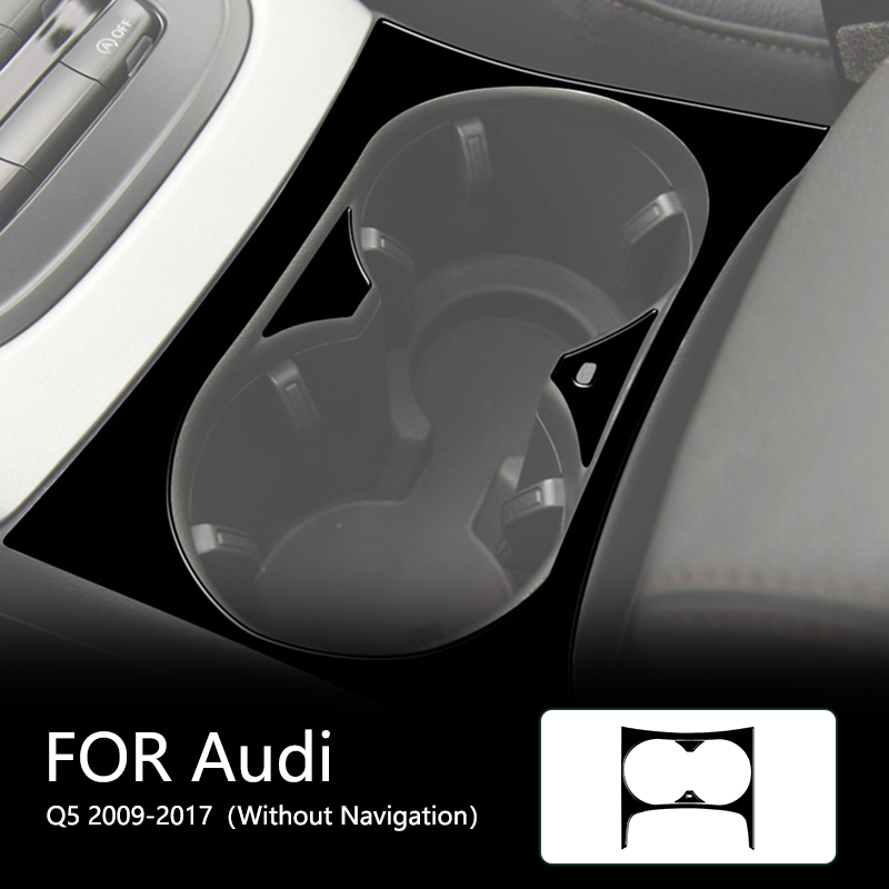Car Accessories Brand - Panel portavasos central, nuevas pegatinas ABS