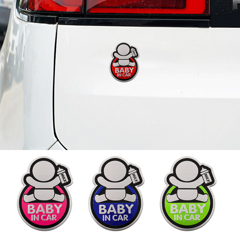 Car Accessories Sticker - Pegatinas de advertencia para coche, de