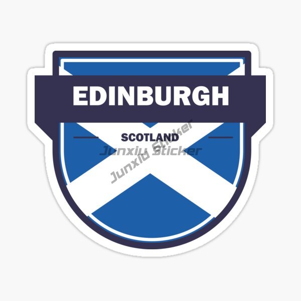 Car Accessories Edinburgh - Pegatina de paisaje de EDINBURGH SCOTLAND