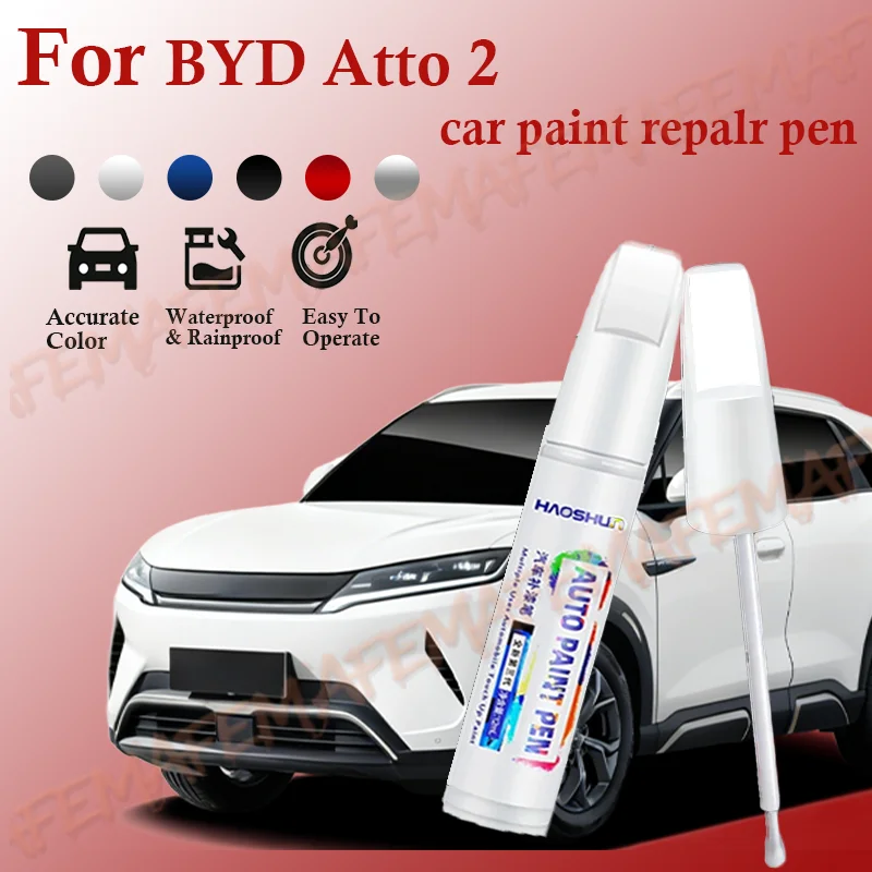 Car Scratch Remover Pen - Para BYD Atto 2 2017-2025 D40,