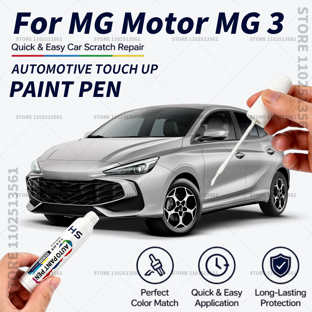 Car Scratch Remover Pen - Bolígrafo de Pintura para Retoques MG