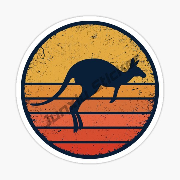 Canguro Zona Australia pegatin - Car Accessories Australia reseña y precio