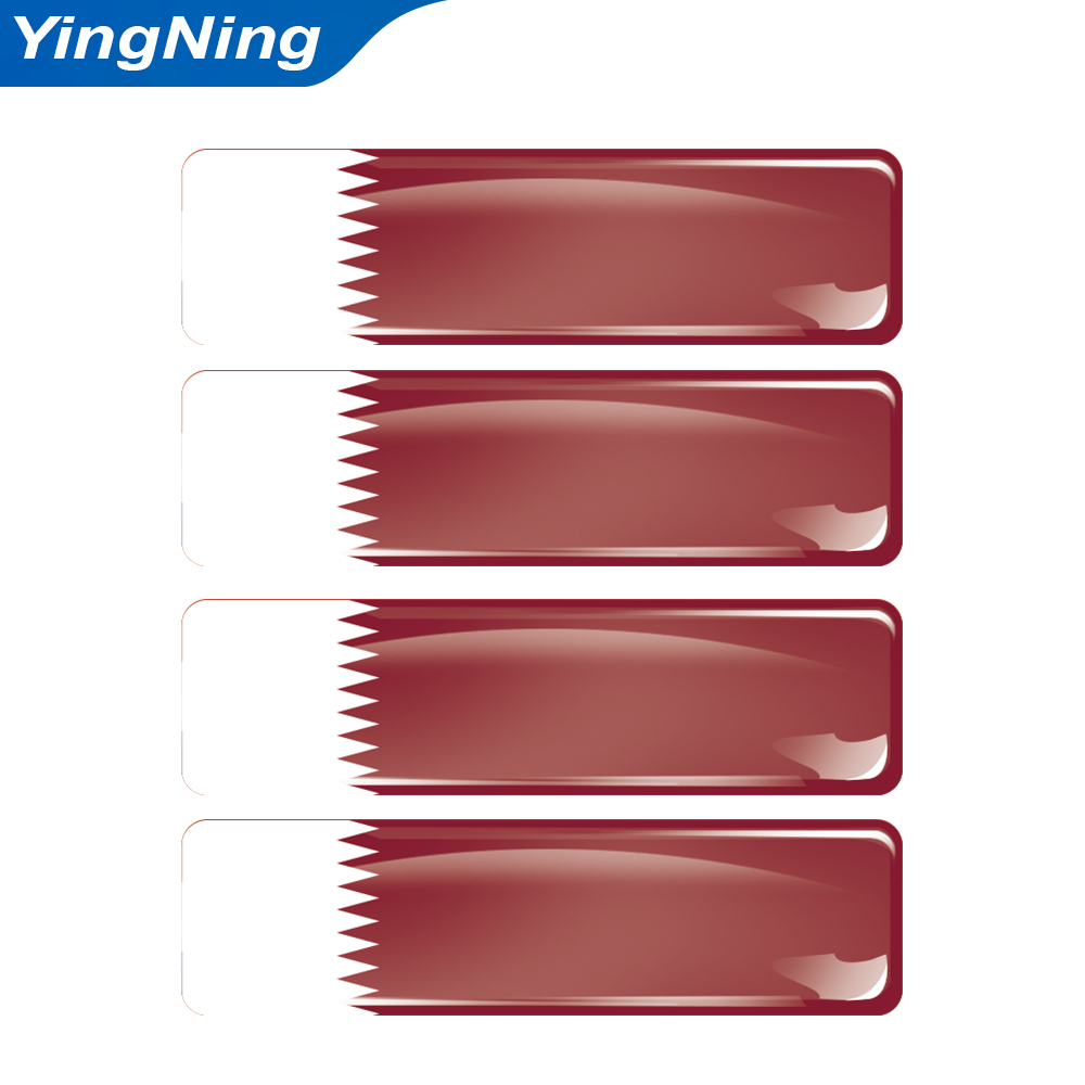 4 pegatinas de vinilo epoxi 3D - Qatar Car Accessories reseña y precio