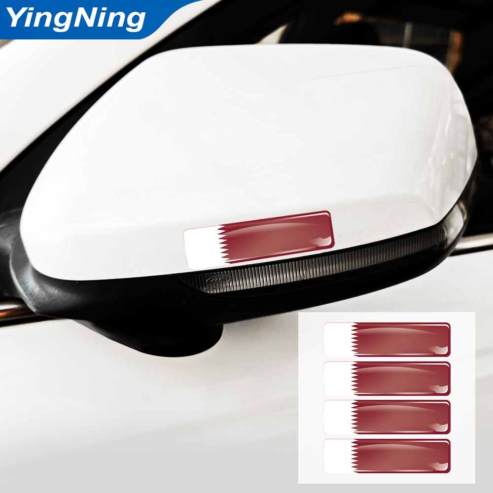 4 pegatinas de vinilo epoxi 3D - Qatar Car Accessories reseña y precio