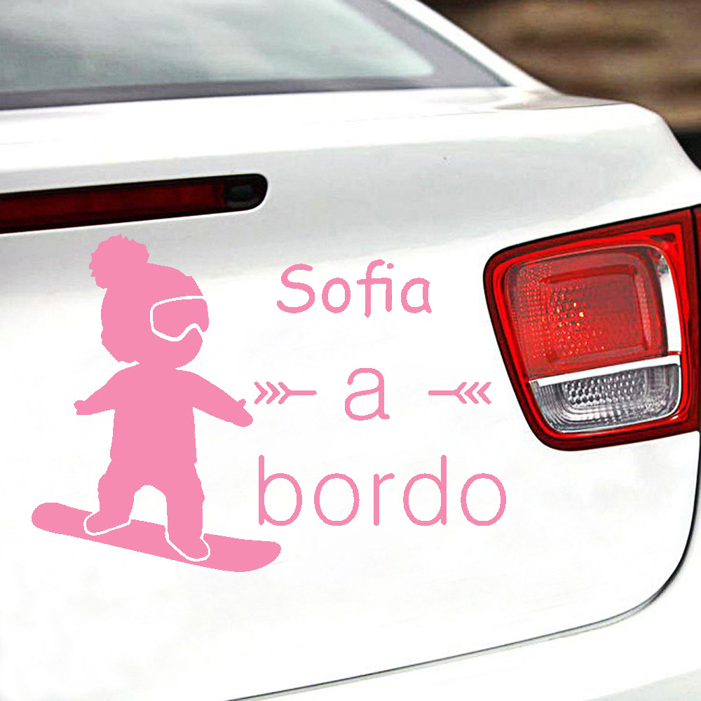 1 unidad de vinilo de bebé a b - Car Accessories Sticker reseña y precio