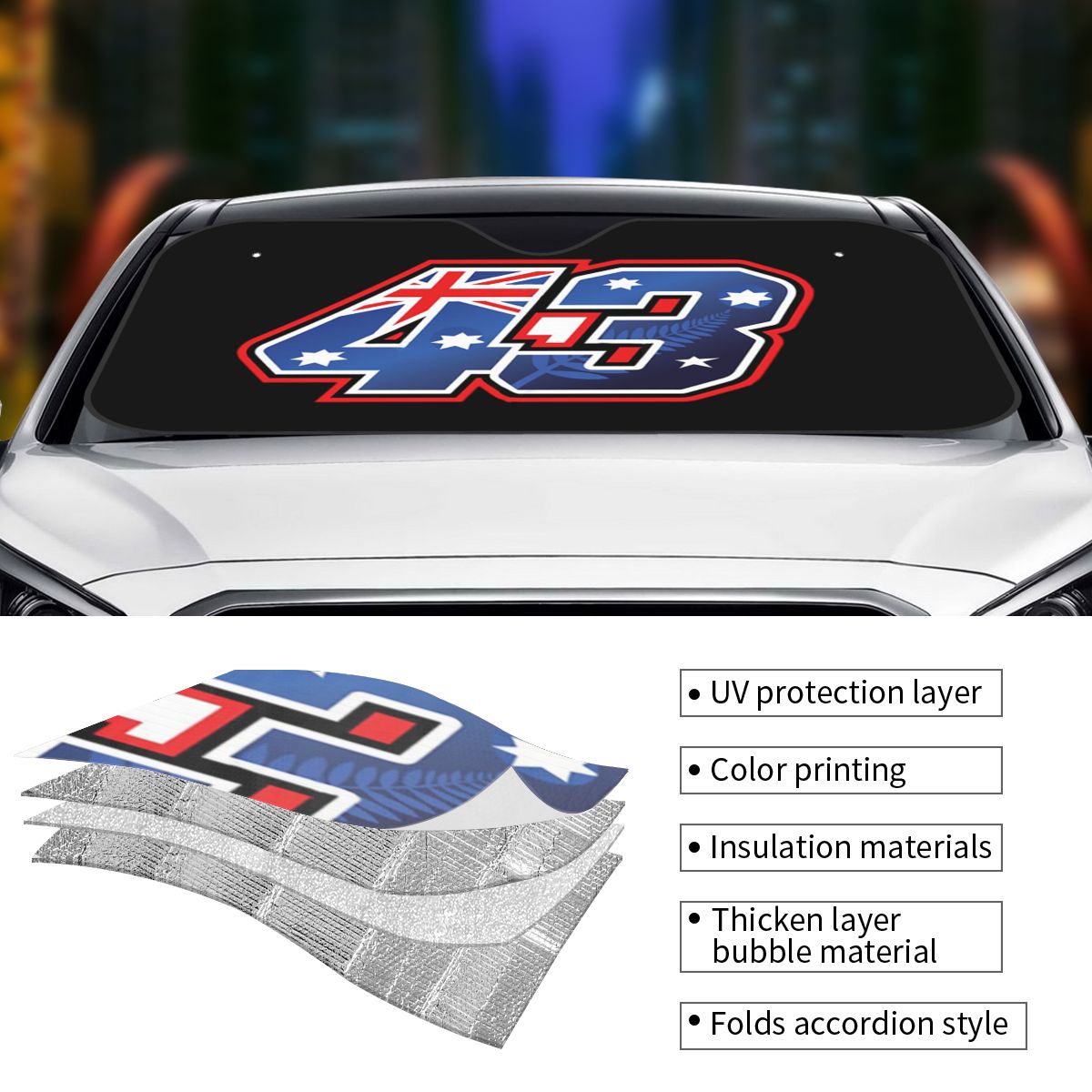 Jack Miller número 43 Australi - Car Accessories Australia reseña y precio