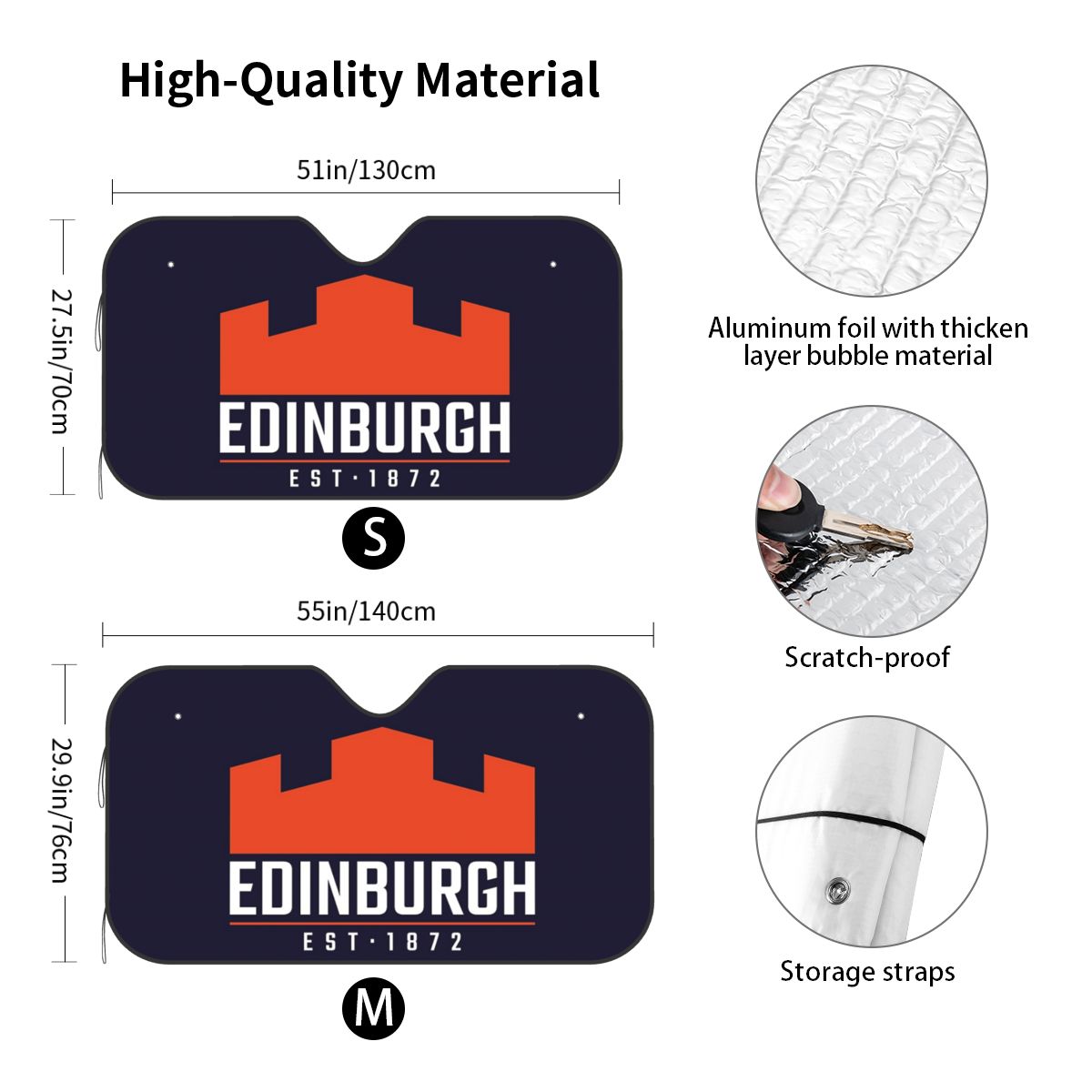 Parasol con Logo de Rugby de E - Car Accessories Edinburgh reseña y precio