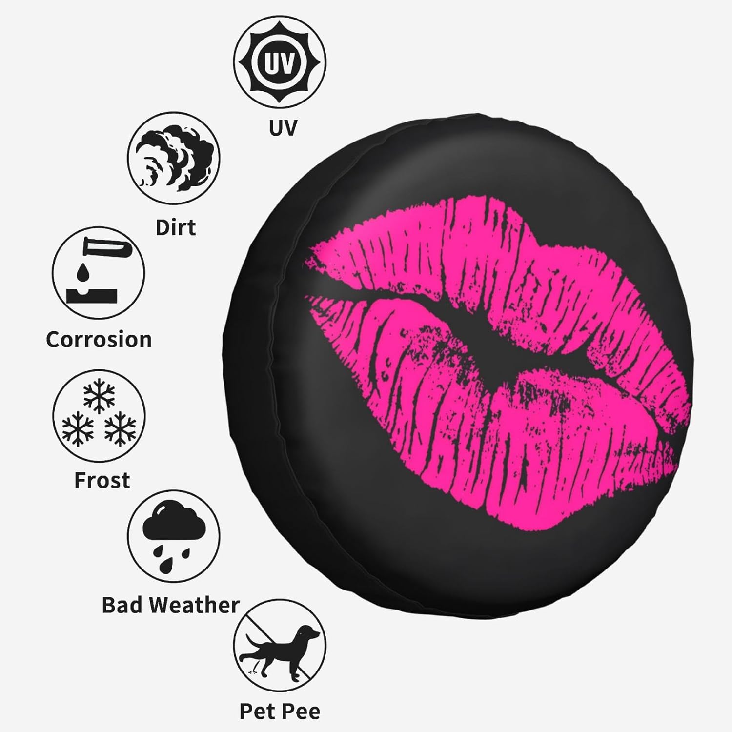 Funda para neumático de repues - Car Accessories Lipa reseña y precio