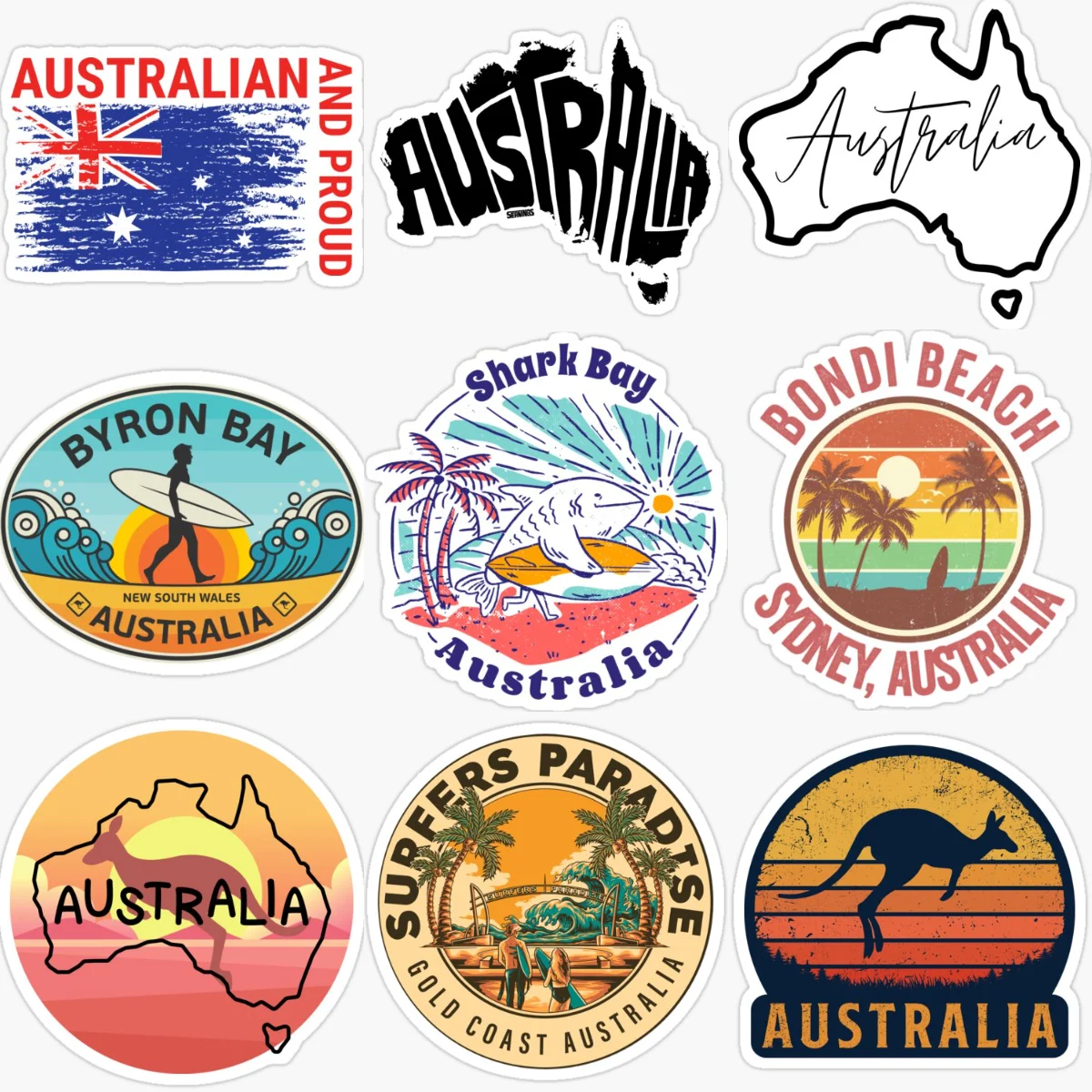 Pegatinas creativas de PVC con - Car Accessories Australia reseña y precio