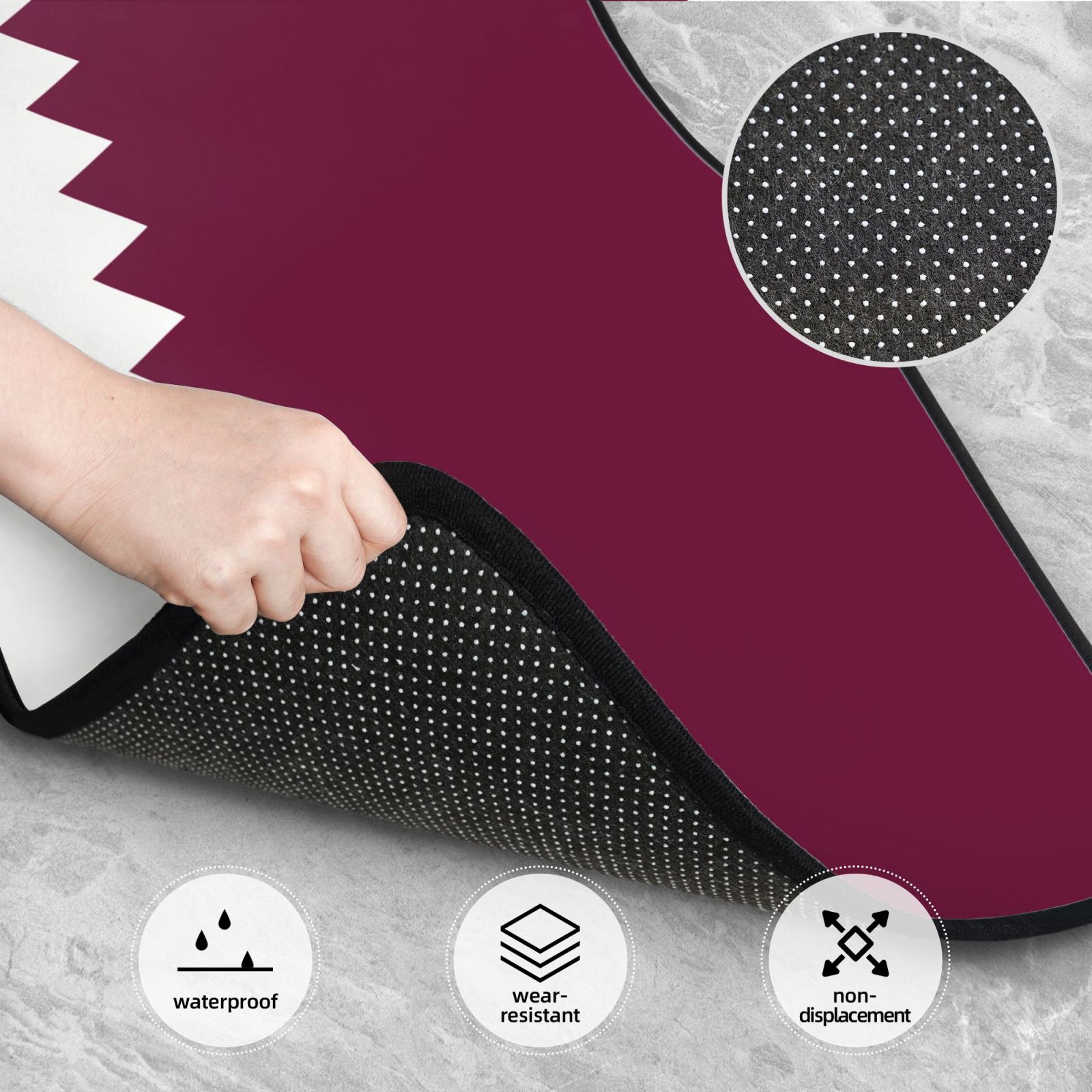 Alfombrillas de coche con patr - Qatar Car Accessories reseña y precio