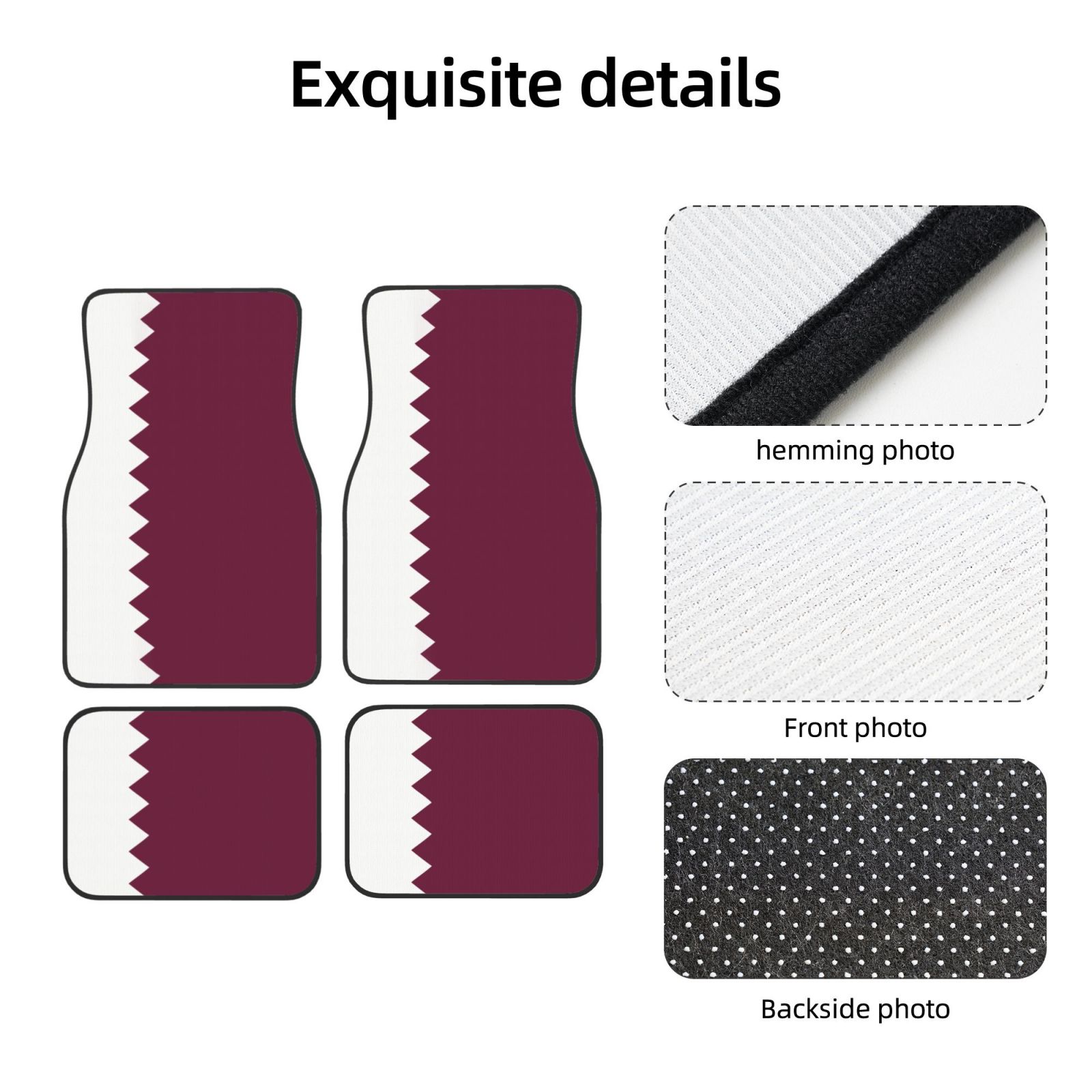 Alfombrillas de coche con patr - Qatar Car Accessories reseña y precio